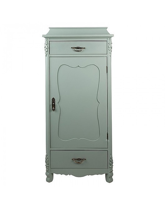 komody Komoda Drewniana Szaro Miętowa Chiara