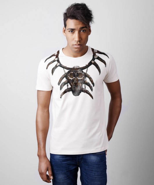 Necklaces beige T-shirt - SELVA SELVA