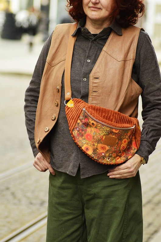 saszetka nerka Nerka XL Klimt