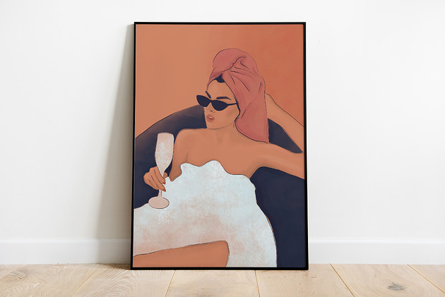 plakaty Plakat Kobieta