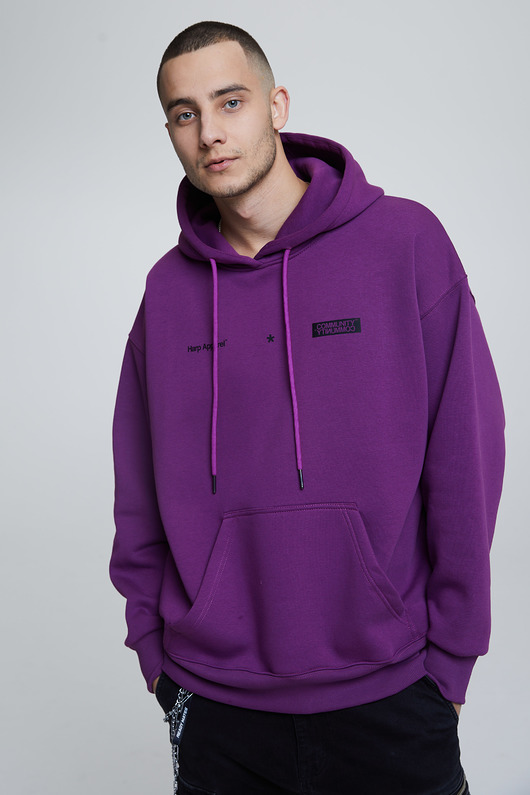 Bluza Hoodie Studio Purple Orchid HARP TEAM
