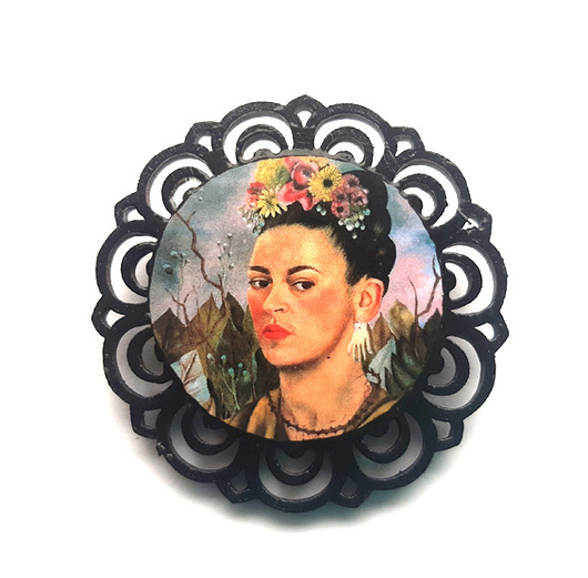Broszka Frida Kahlo inka76