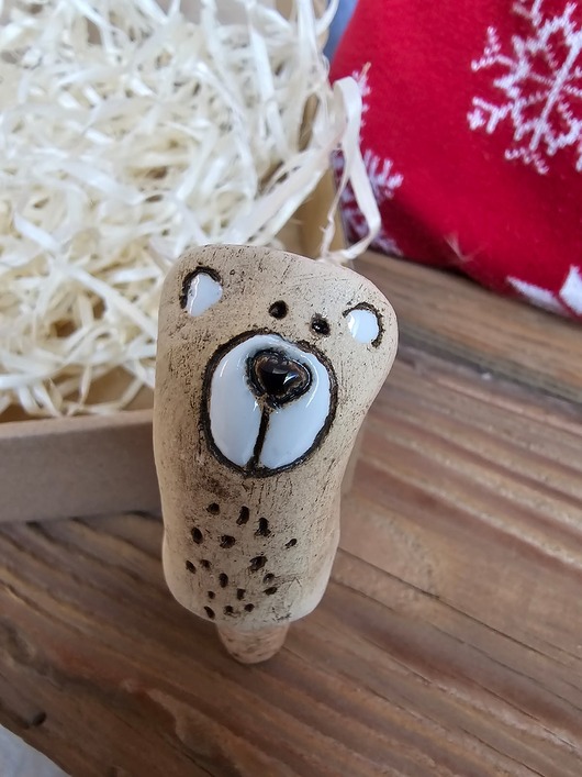 butelki wielorazowe Ozdobny korek do wina Niedźwiedź