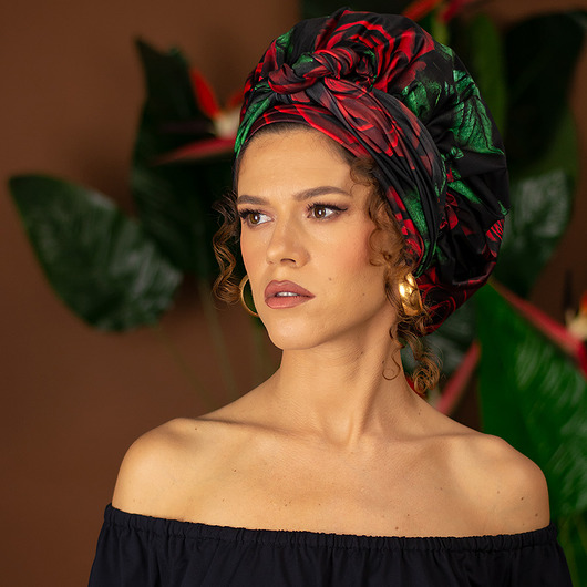 czapki damskie Czepek ochronny - czapka - turban - KR