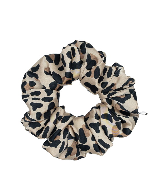 gumki do włosów Satynowa Scrunchie do włosów Leo