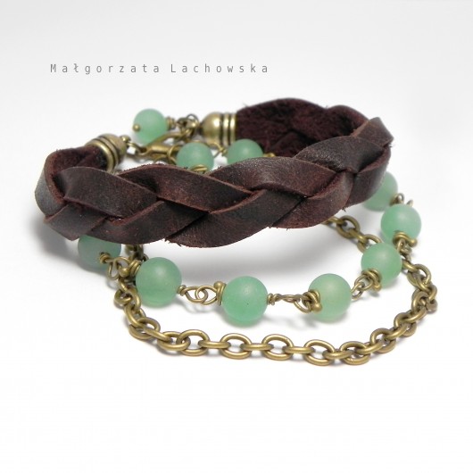 vintage green Lahovska