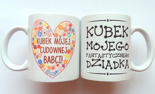 Kubki BABCI I DZIADKA III FarrowDesign