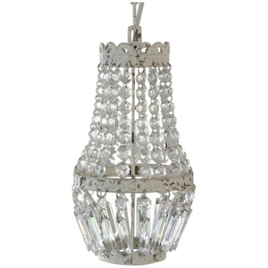 Lampa wisząca z kryształkami Vintage Chic MIA home