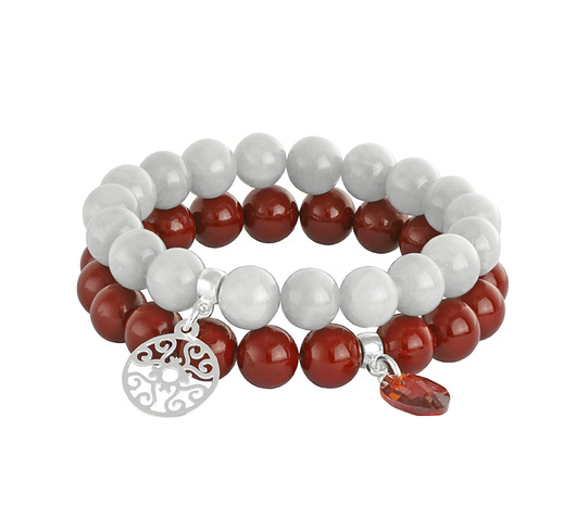 Light grey & bordeaux. Lavoga