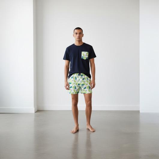 moda - inne Piżama Unisex bawełniana w leniwce