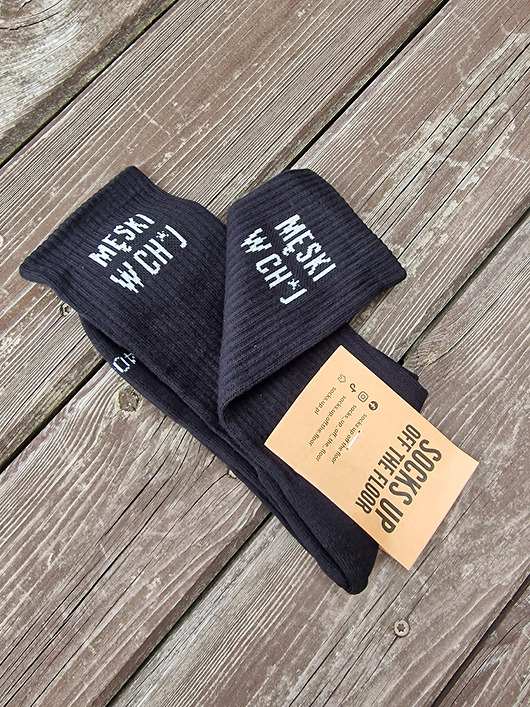 skarpetki męskie Skarpety MĘSKI w CH*J rozmiar 40-45