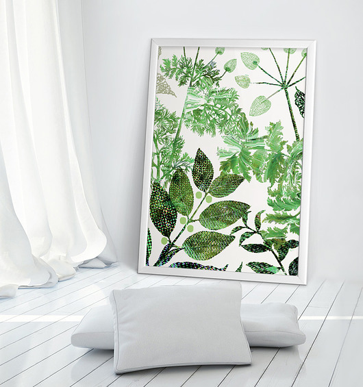Plakat Zielnik 50x70 cm Anita Tomala