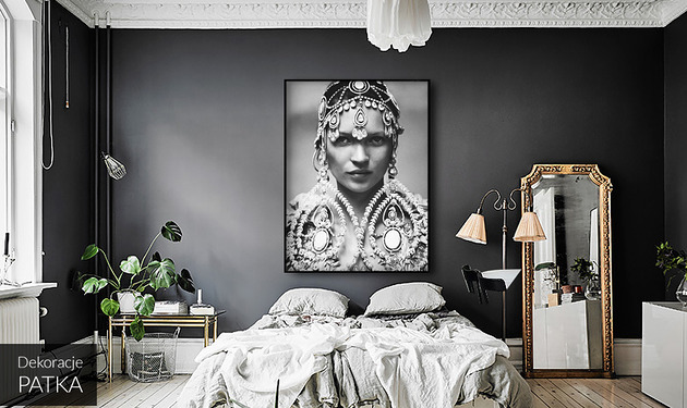 Plakat Kate Moss - dekoracje wnętrz Dekoracje PATKA Patrycja Kita