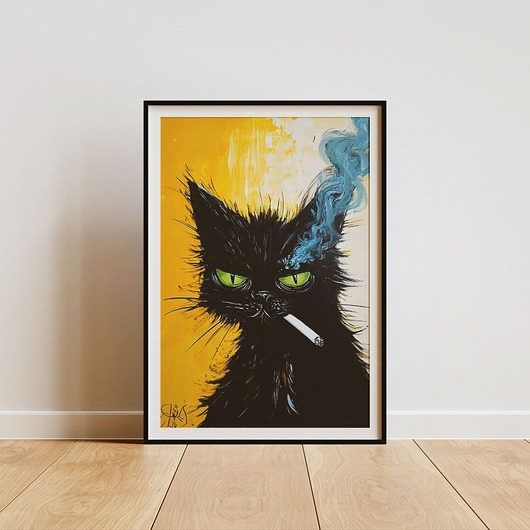 plakaty Plakat - Grumpy cat 1