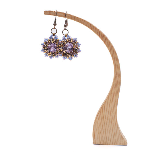 kolczyki swarovski Eleganckie kolczyki z kryształami Swarovskiego.