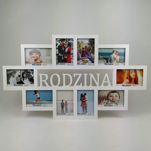 ramki na zdjęcia Multirama ramka na zdjęcia Rodzina 10 zdjęć