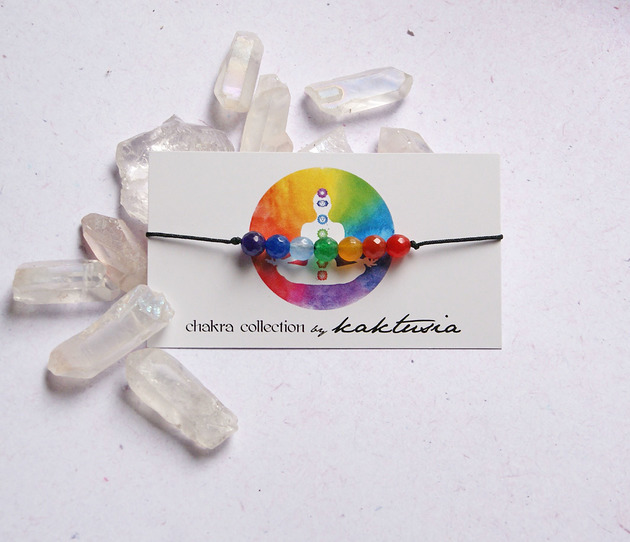 bransoletki z kamieni naturalnych Chakra bracelet : wszystkie czakry