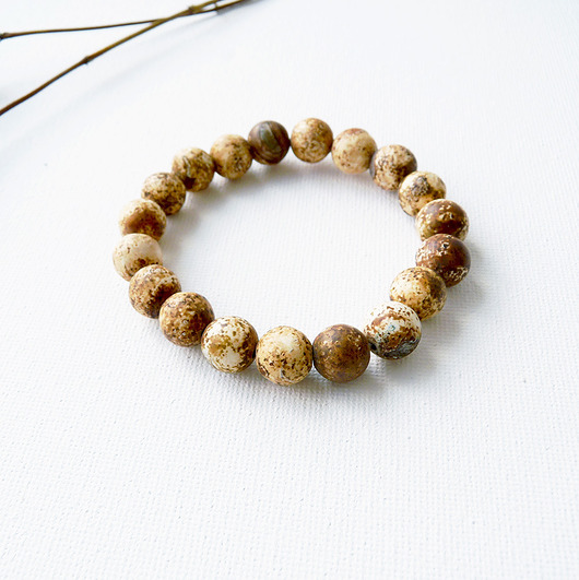 bransoletki z kamieni naturalnych Pustynia Kalahari bransoletka naturalna