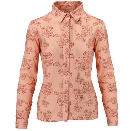 koszule damskie  Elegancka koszula w print