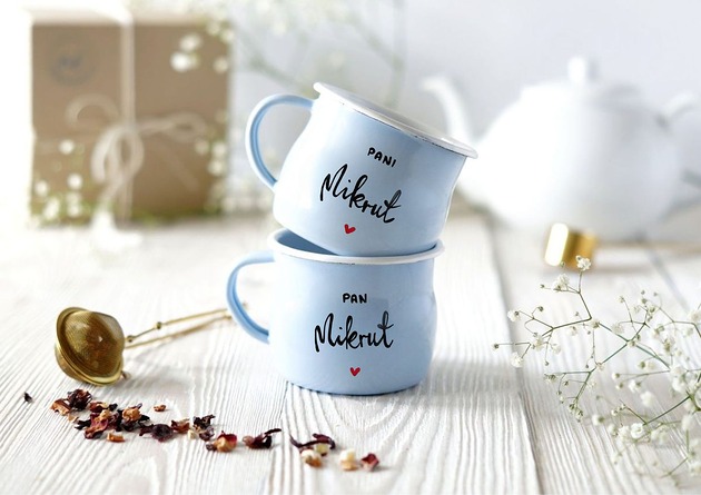 kubki Emaliowane Kubki Ślubne