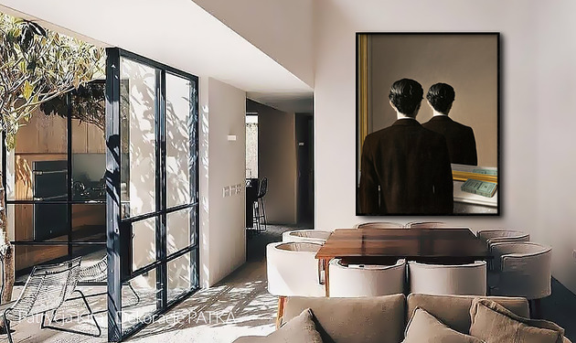 Nie Do Odtworzenia - Magritte - dekoracja ścienna Dekoracje PATKA Patrycja Kita