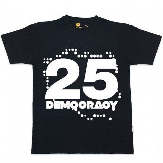 25 Democracy Black odCZAPY odCZAPY