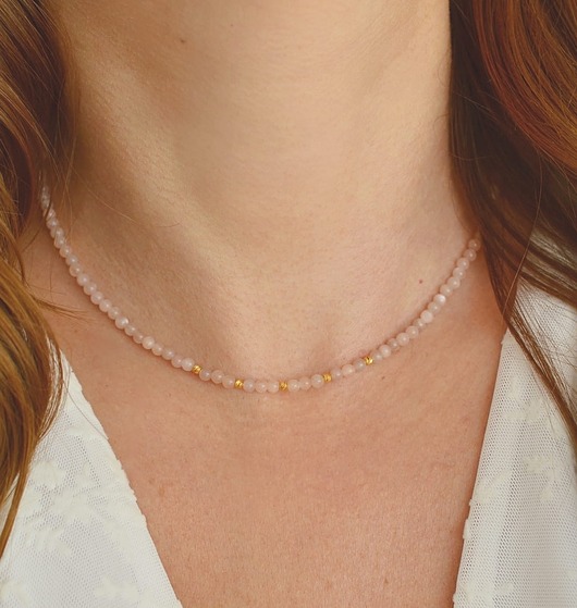 chokery Naszyjnik z kamieni słonecznych