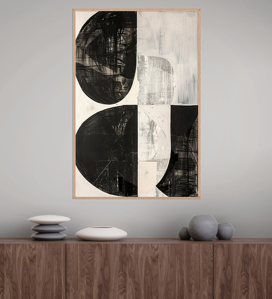 plakaty Geometria natury - Plakat, druk - Minimalizm, Boho, Loft #100
