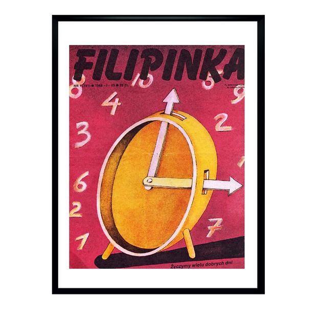 plakaty Plakat Okładka czasopisma FILIPINKA, 3/01 1988 r, aut. Teresa Jaski...