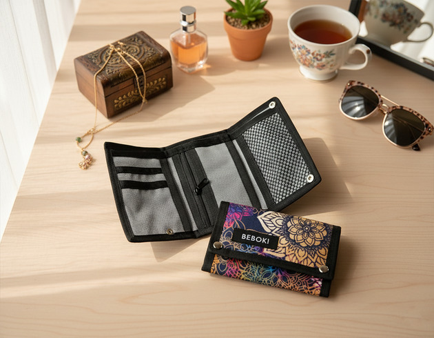 portfele damskie Portfel Mandale / BEBOKI wodoodporny