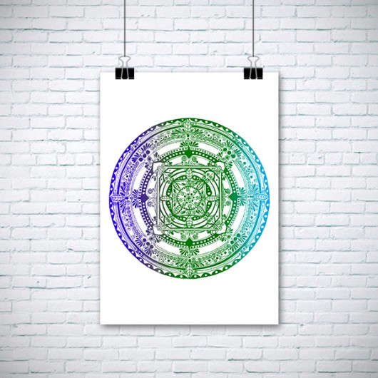 Mandala A1 Malgorzata Domanska