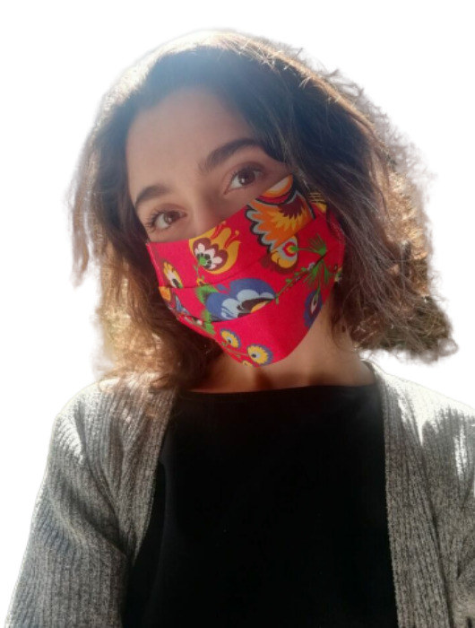 Maska ochronna bawełniana STREET WEAR Ella Dora