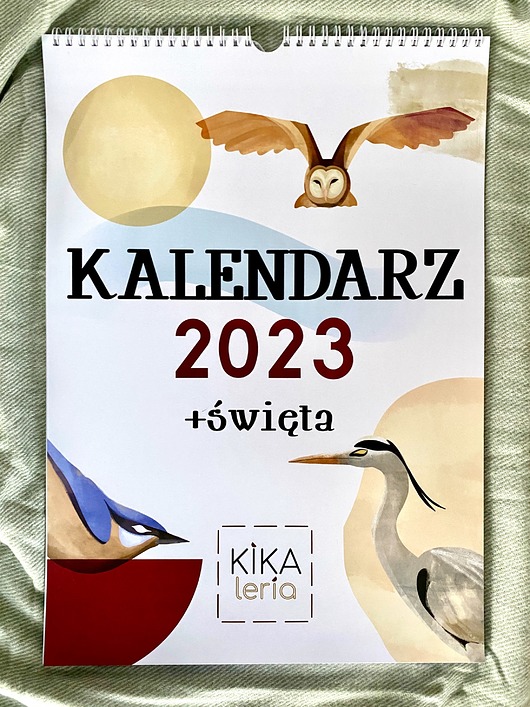 kalendarze i plannery Kalendarz 2023 ze świętami