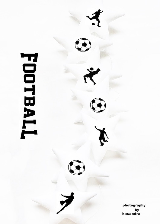 FOOTBALL - girlanda PIŁKA NOŻNA Pracownia ktorej nie ma