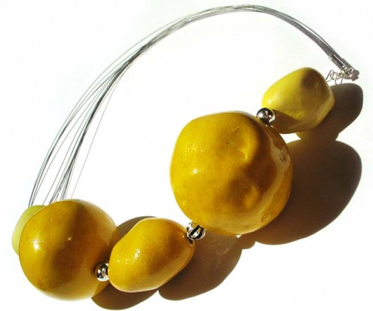 WILMA, yellow luceramika