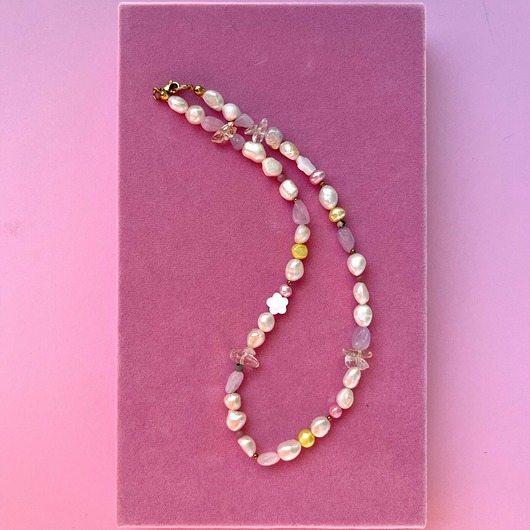 naszyjniki - inne Naszyjnik Kamienie&Perły