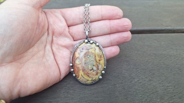 wisiory Szalony agat - wisiorek