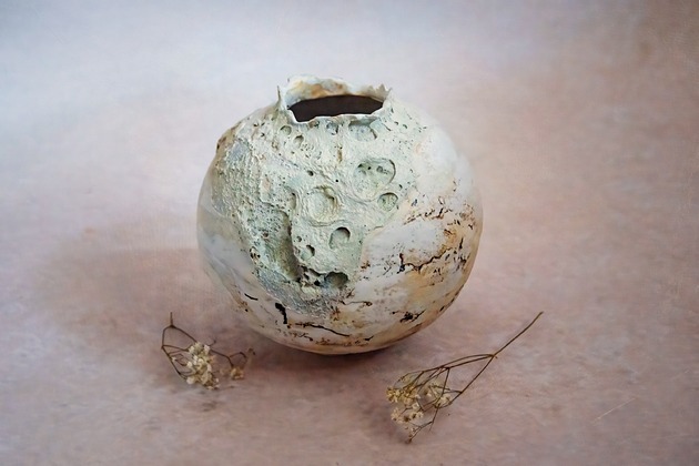 wazony Okrągły wazon na kwiaty