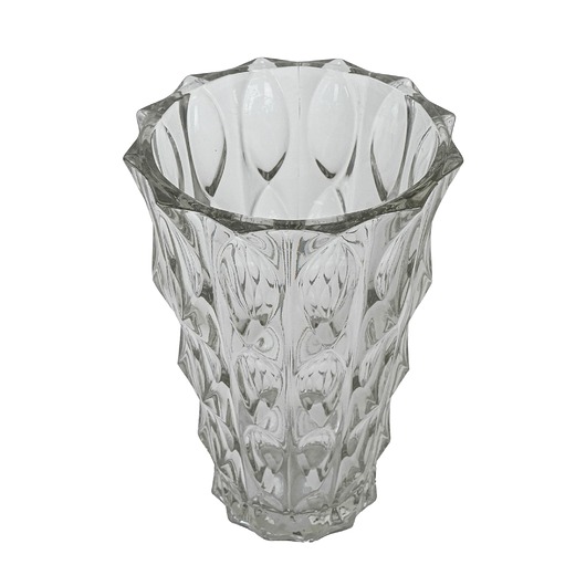 wazony Wazon kryształowy, włoski design, lata 60, produkcja: Włochy