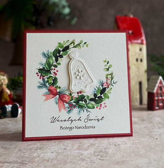 kartki świąteczne Personalizowana kartka na Boże Narodzenie, BN 20A