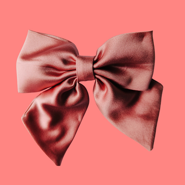 spinki i klamry do włosów Kokarda spinka klamra jedwabna pink beige 100% jedwabna 22 momme