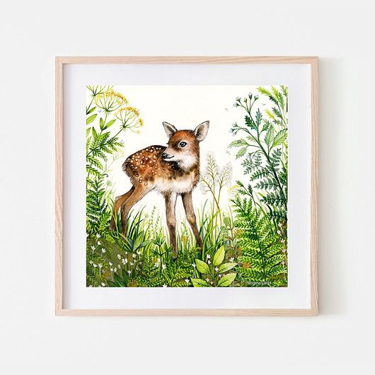 grafiki i ilustracje Magical forest - Sarenka