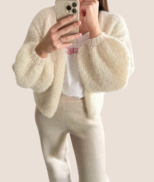 kardigany damskie Kardigan chmurka