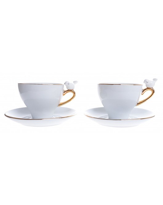 Filiżanka Do Espresso 2 Zt. Z Ptaszkiem MIA home