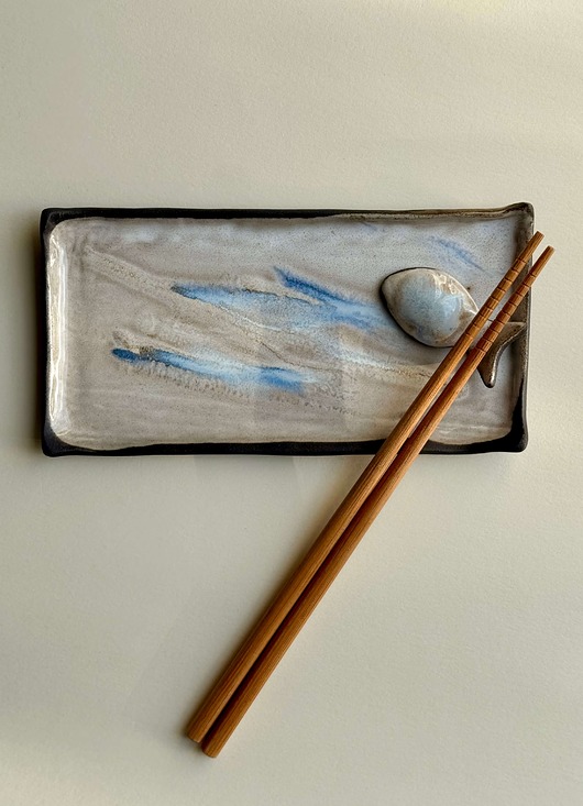 patery i talerze ICHI dark sushi set