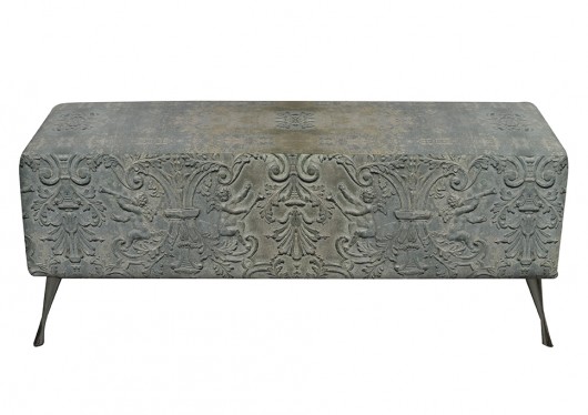 Ławka -siedzisko BAROQUE ORNAMENT  Happy Barok