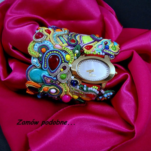 Mankiet z zegarkiem PiLLow Design