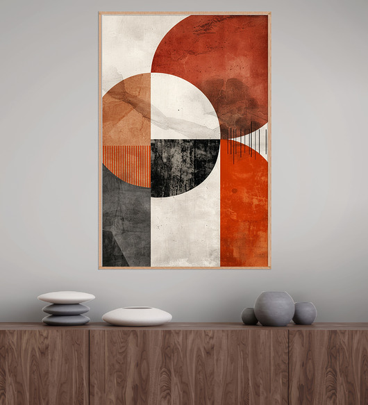plakaty Geometria natury - Plakat, druk - Minimalizm, Boho, Loft GN123