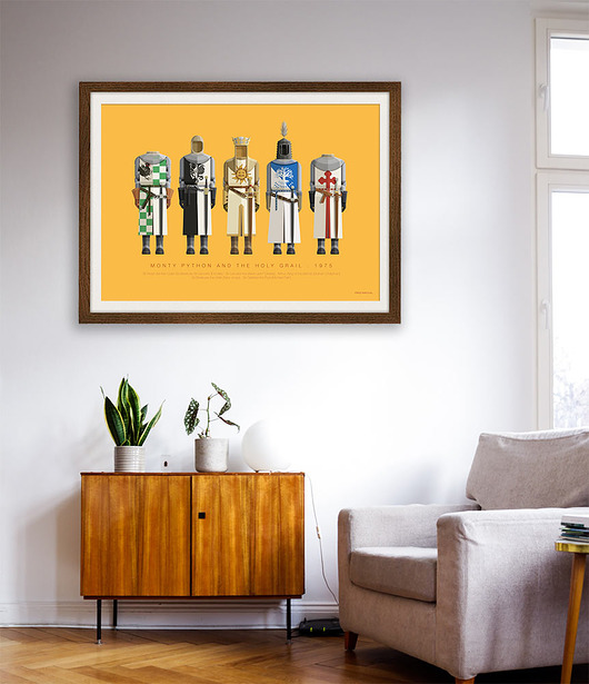 plakaty Monty Python i Święty Graal - plakat 50x70 cm