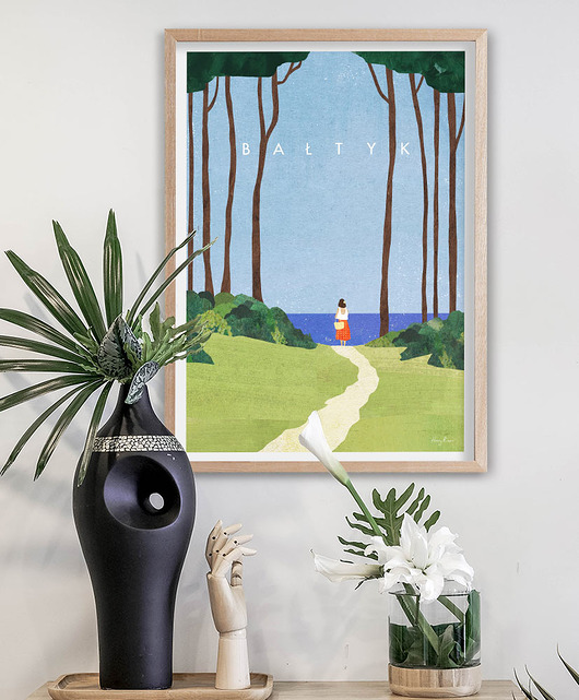 plakaty Plakat Morze Bałtyckie - na plażę